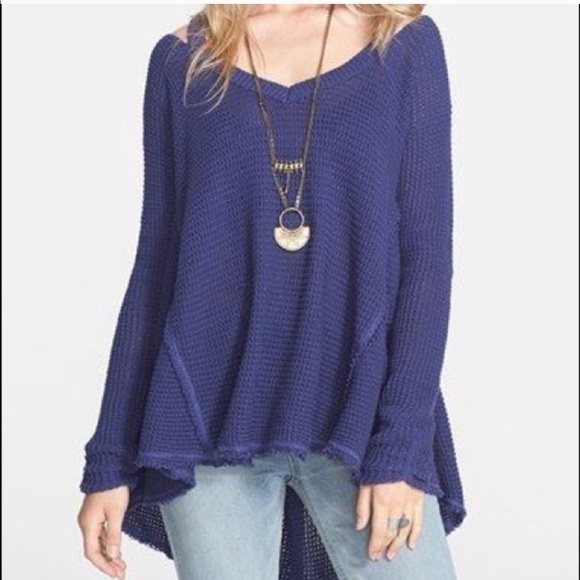 Free People • Moonshine cold shoulder Top - Picture 2 of 4